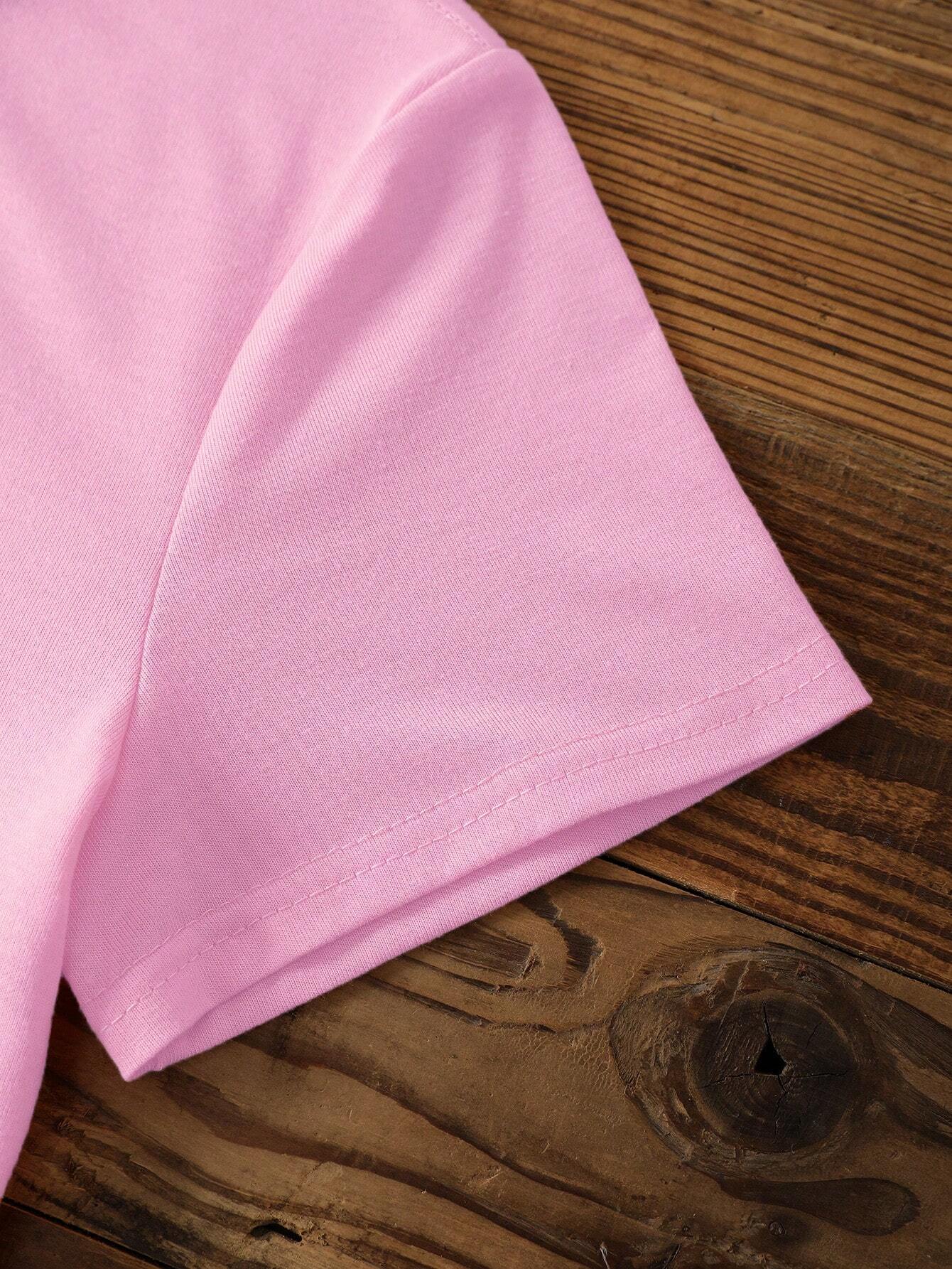 Slayr Solid Color round Neck Basic Short Sleeve T-Shirt Is Suitable for Summer Casual Wear