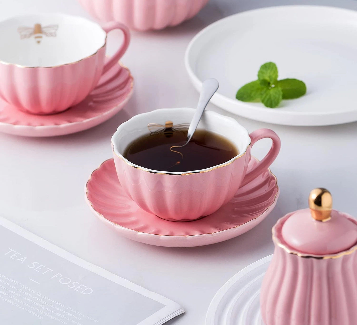 Petal Cup and Saucer Set