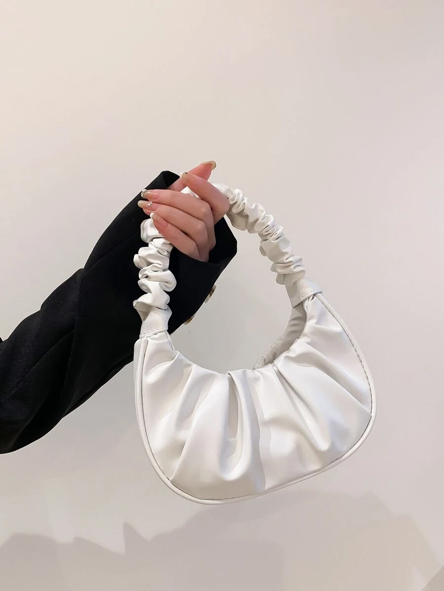 Pleated Shoulder Bag